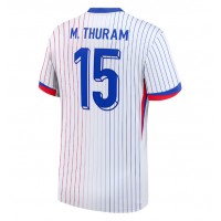 Camiseta Francia Marcus Thuram #15 Visitante Equipación Eurocopa 2024 manga corta